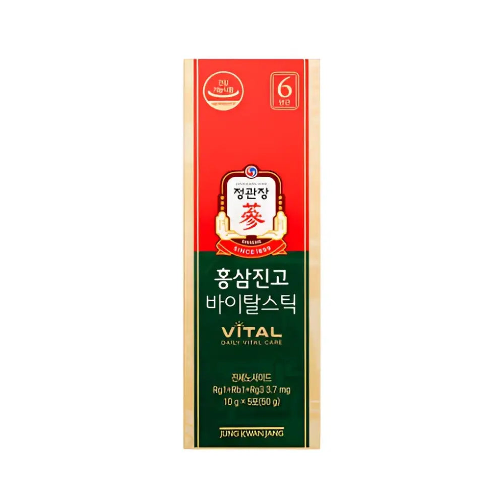 Jung Kwan Jang Korean Red Ginseng Extract Jin Go Vital Stick 10g 30ea - Red Ginseng