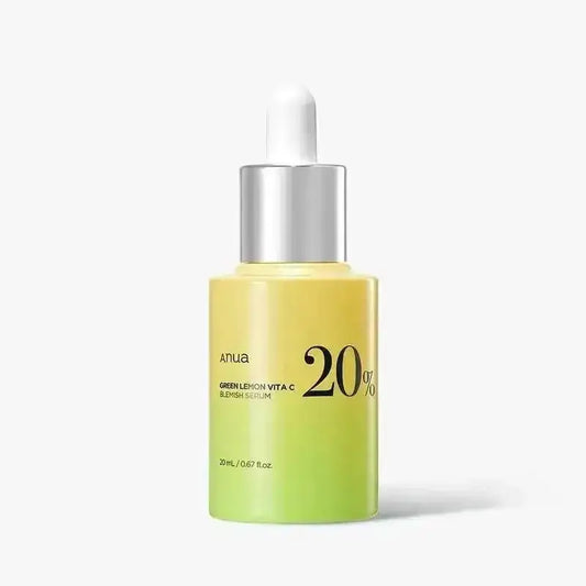 Anua Green Lemon Vitamin C Blemish Serum 20ml for Radiance - 20ml