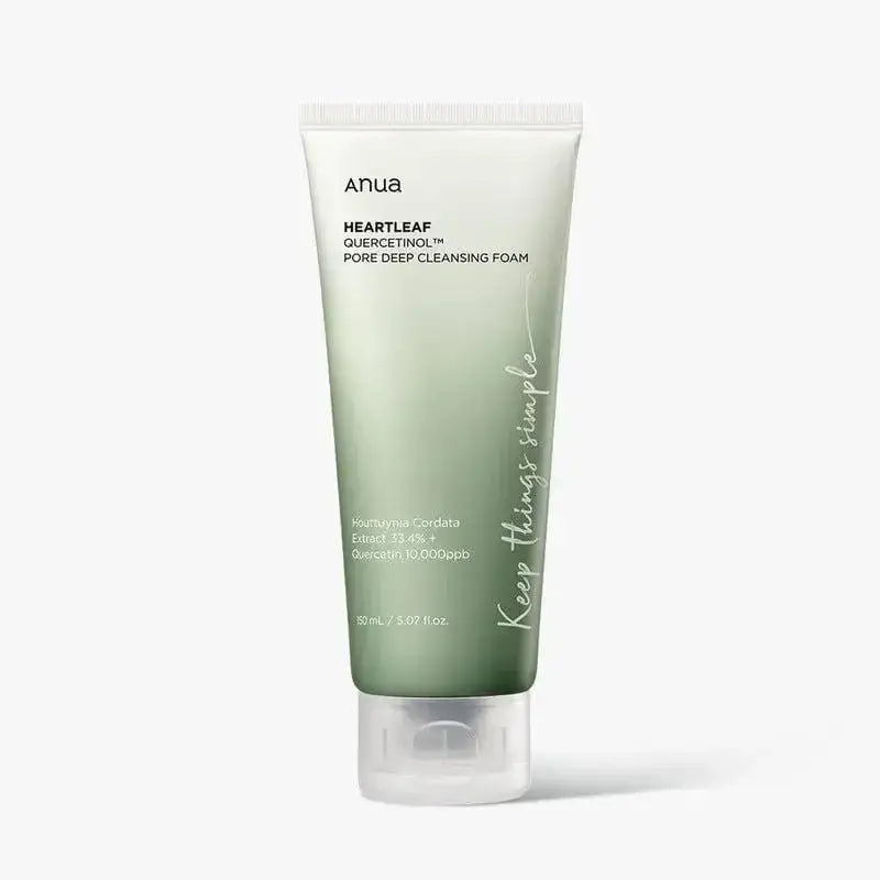 Anua Heartleaf Quercentiol Pore Deep Cleansing Foam 150ml - 150ml