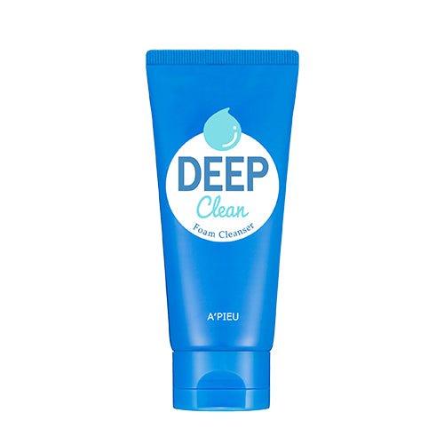 Apieu Deep Clean Foam Cleanser 130ml for Clear Skin - KBeauty - UK A'Pieu