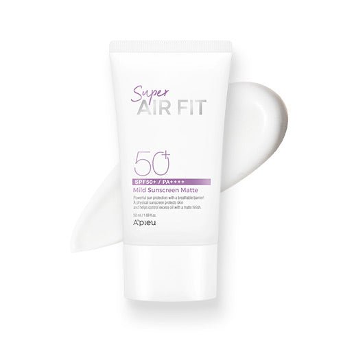 Apieu Super Air Fit Mild Sunscreen Matte 50ml - KBeauty - UK A'Pieu