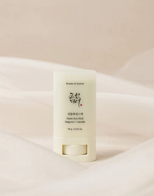 BeautyOfJoseon Matte Sun Stick Mugwort Camelia 18g - Korean Beauty UK Beauty of Joseon