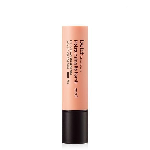 belif Moisturizing Lip Bomb 3g Coral - Korean Beauty UK LIP BALM belif