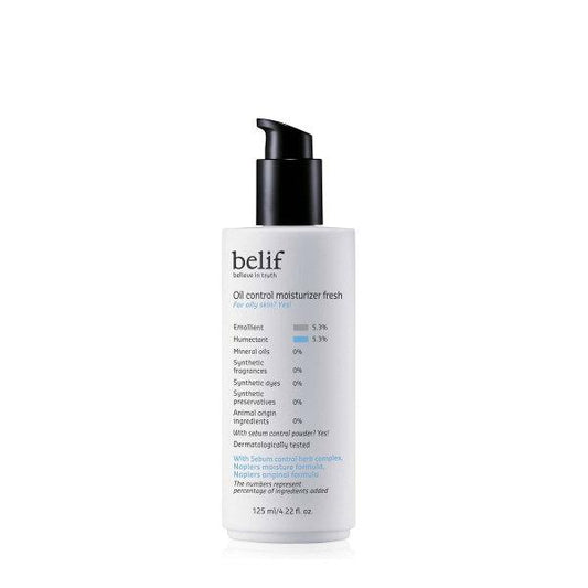 belif Oil control moisturizer fresh 125ml - Korean Beauty UK Moisturizer belif