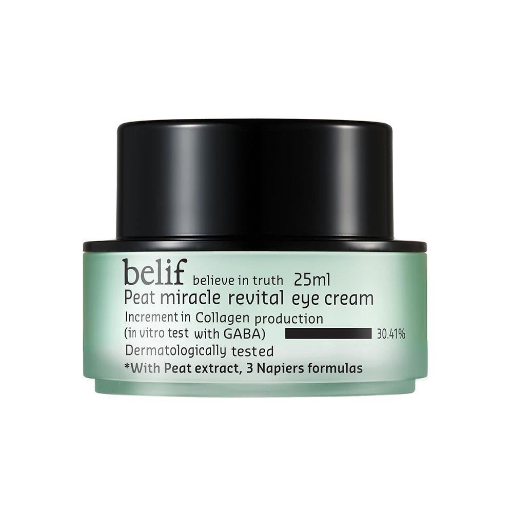 belif Peat Miracle Revital Eye Cream 25mL - Korean Beauty UK Eye Cream belif