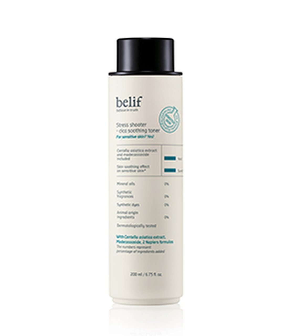 belif Stress Shooter - cica Sooting Toner 200ml - Korean Beauty UK Toner belif