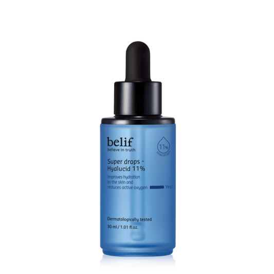 belif Super Drops - Hyalucid 11% 30ml - Korean Beauty UK Essence belif