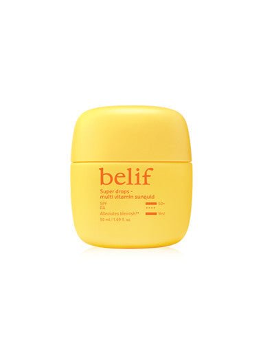 belif Super Drops Multi Vitamin Sunquid 50ml (SPF 50+, PA++++) - Korean Beauty UK Sunscreen belif