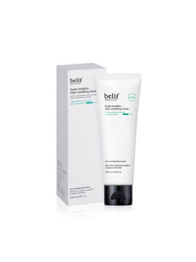 belif Super Knights Clear Soothing Mask 120ml - Korean Beauty UK Mask Pack belif