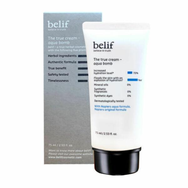 belif The True Cream Aqua Bomb tube 75ml - Korean Beauty UK Cream belif