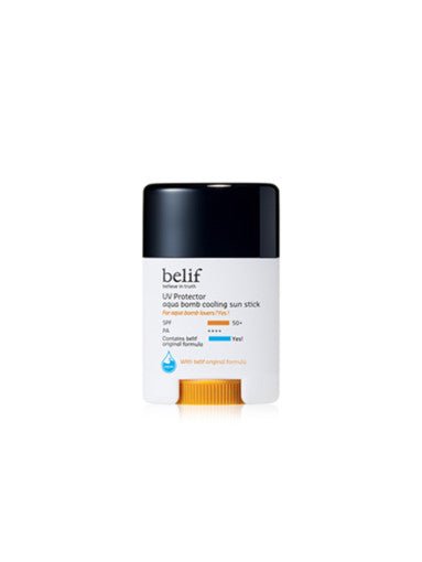 belif UV Protector Aqua Bomb Cooling Sun Stick 14g (SPF 50+, PA++++) - Korean Beauty UK Sun Stick belif