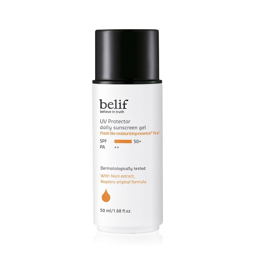 belif UV Protector Daily Sunscreen Gel SPF 50+ PA++ 50ml - Korean Beauty UK Sunscreen belif