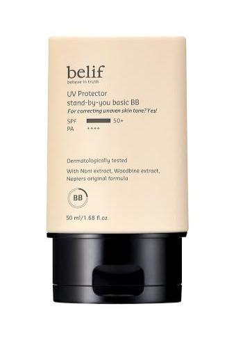 belif UV Protector Stand - by - you Basic BB (SPF50+/PA++++) 50ml - Korean Beauty UK BB Cream belif