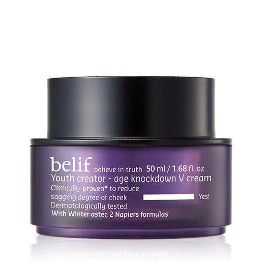 belif Youth Creator Age Knockdown V Cream 50ml - Korean Beauty UK Cream belif