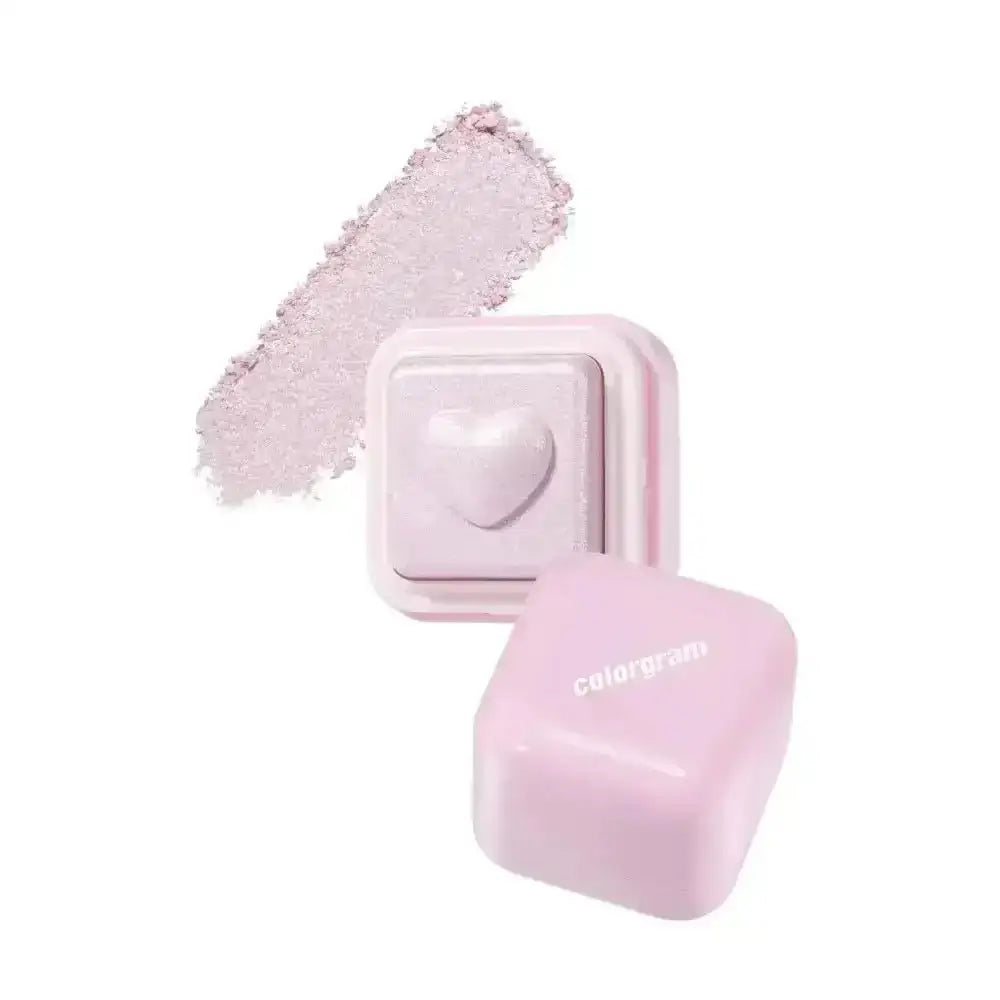 Colorgram Milk Bling Heartlighter 02 Pink Heart Highlighter - Pink Heart