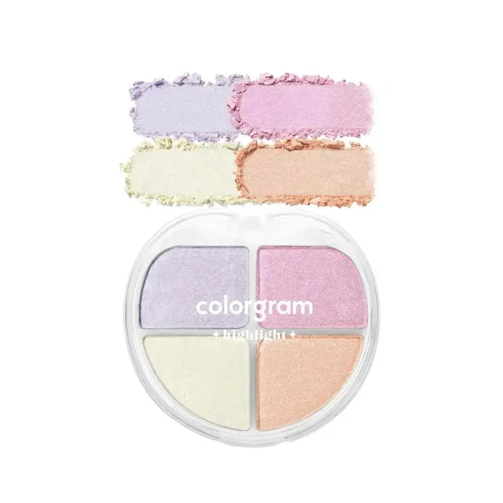 Colorgram Tintory Highlighter Palette 01 Jelly Beam Glow - Jelly Beam