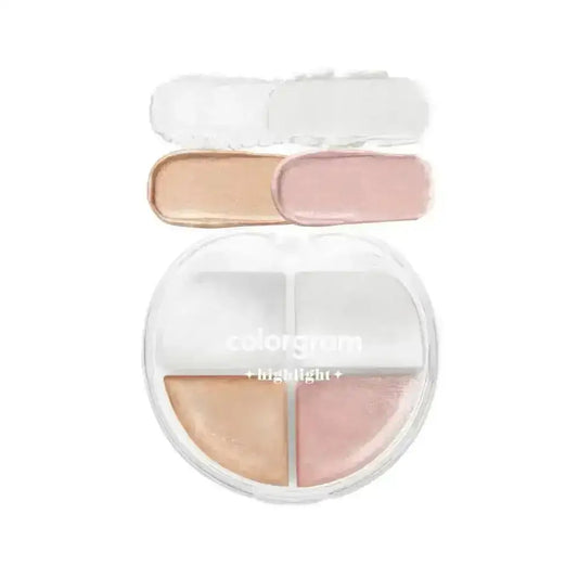 Colorgram Tintory Highlighter Palette 02 Cream Balm Shades - Cream Balm