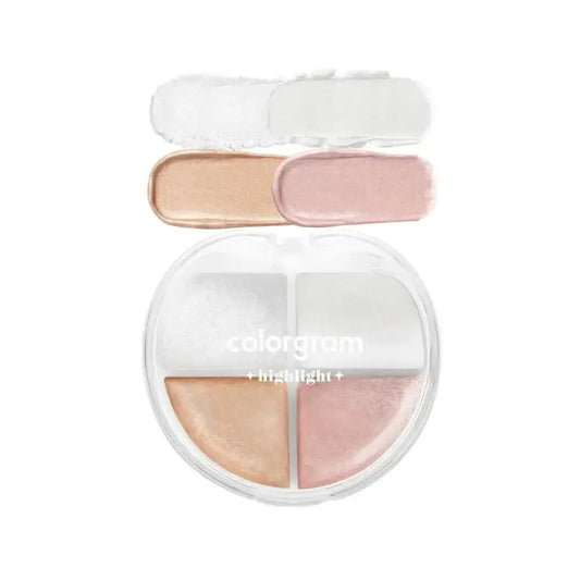 Colorgram Tintory Highlighter Palette 02 Cream Balm Shades - Cream Balm