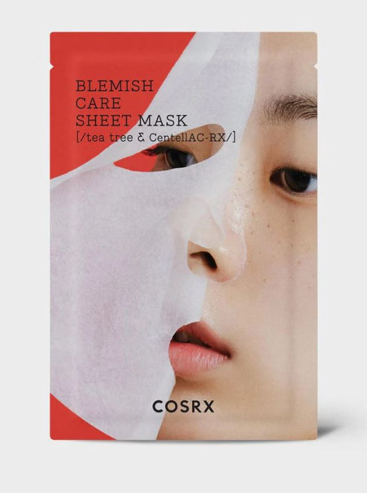 Cosrx AC Collection Blemish Care Sheet Mask 1ea 26g - Korean Beauty UK Cosrx