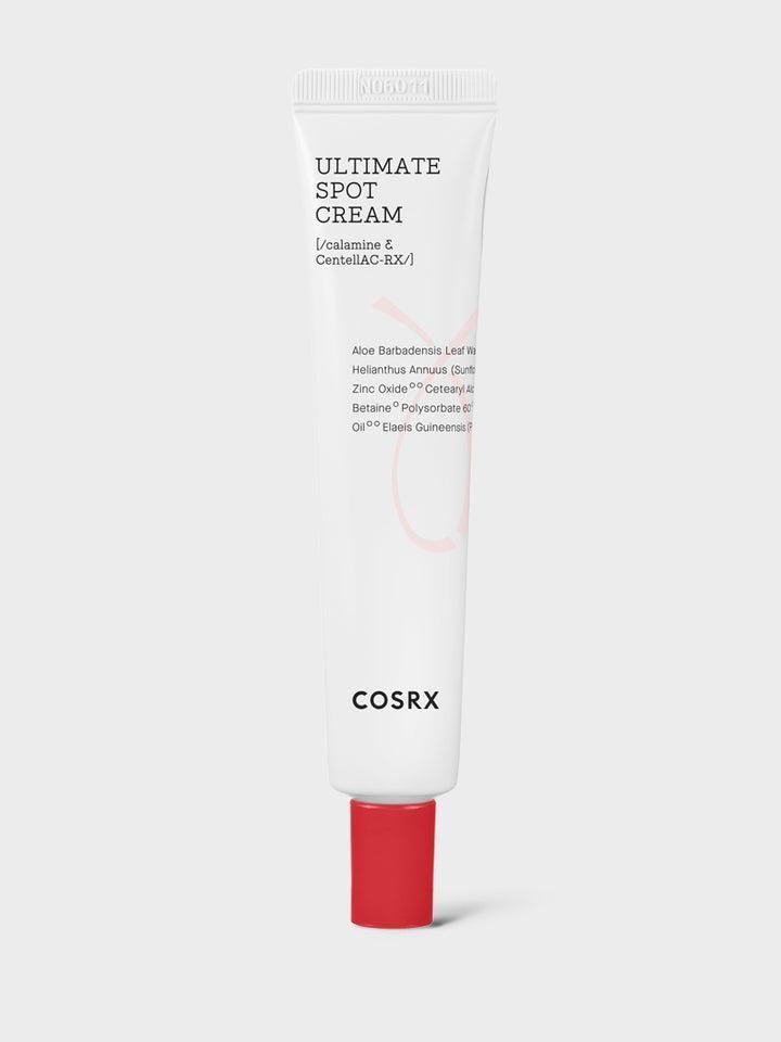 Cosrx AC Collection Ultimate Spot Cream 30g for Acne Relief - Korean Beauty UK Cosrx