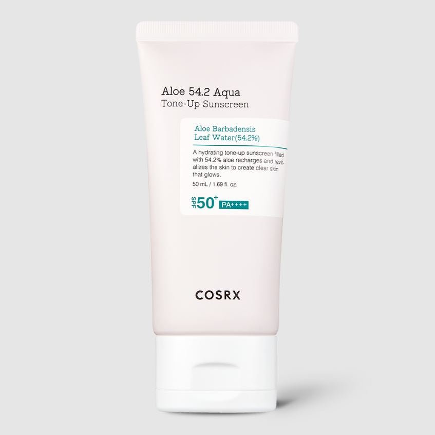 Cosrx Aloe 54.2 Aqua Tone - up Sunscreen 50ml SPF 50 - Korean Beauty UK Cosrx