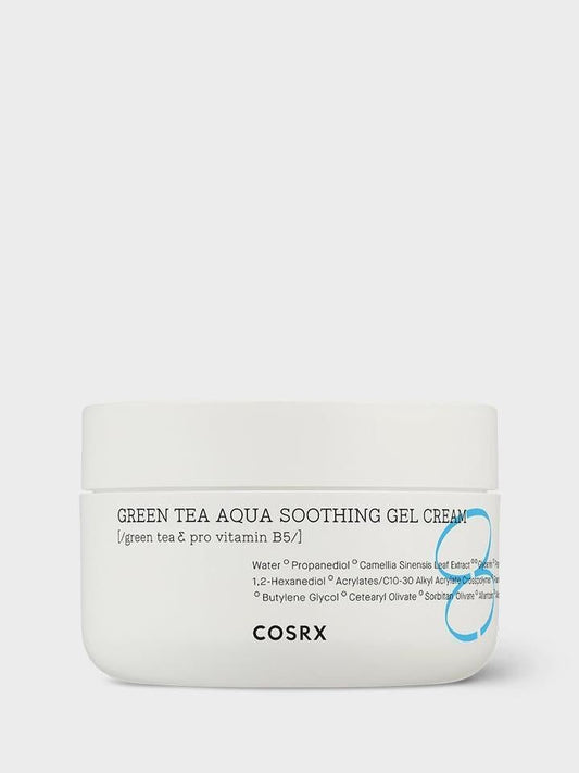 Cosrx Hydrium Green Tea Aqua Soothing Gel Cream 50ml - Korean Beauty UK Cosrx