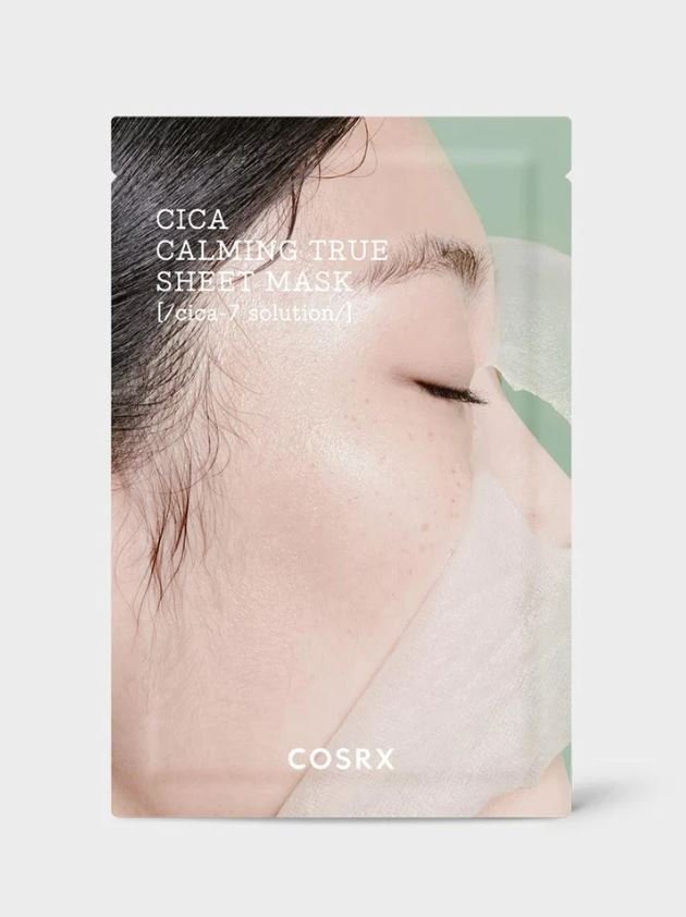 Cosrx Pure Fit Cica Calming True Sheet Mask 1ea 21g - Korean Beauty UK Cosrx