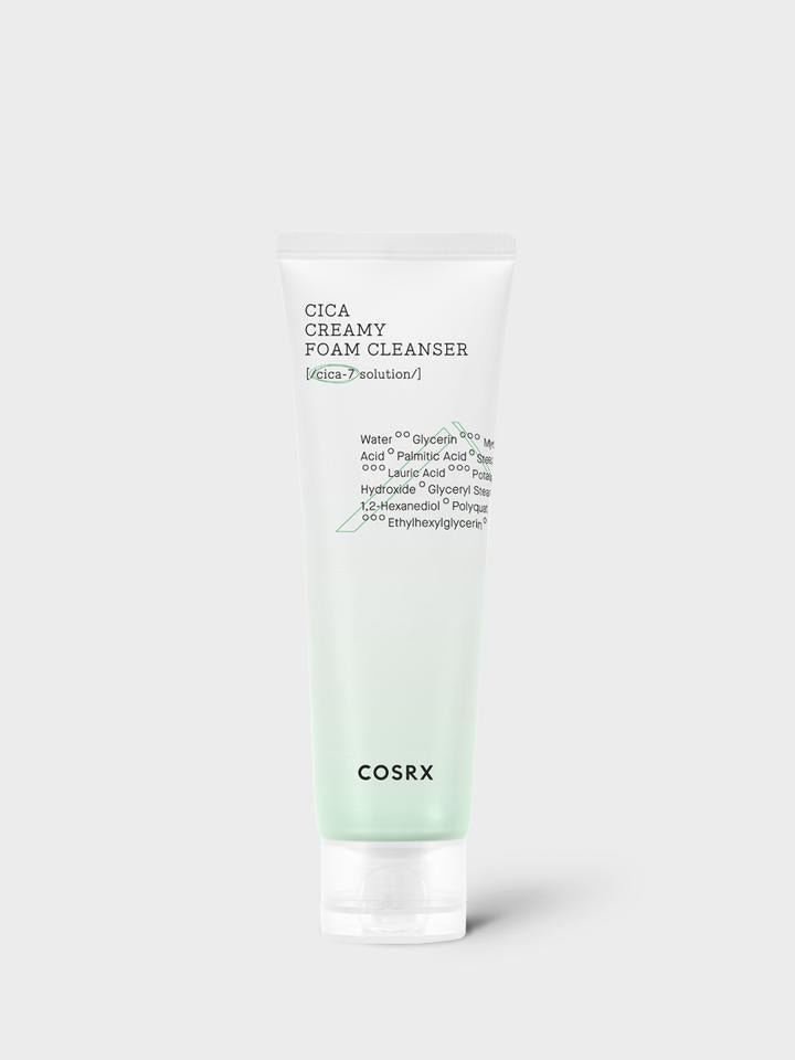 Cosrx Pure Fit Cica Creamy Foam Cleanser 150ml - Korean Beauty UK Cosrx