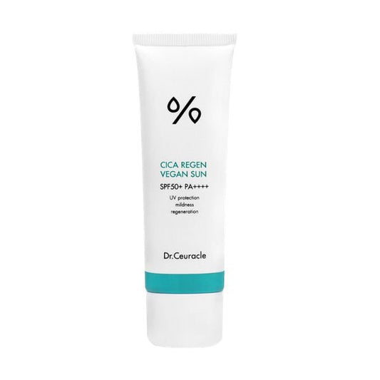 Dr. Ceuracle Cica Regen Vegan Sun SPF50 PA++++ 50ml x 2 - KBeauty - UK Dr Ceuracle