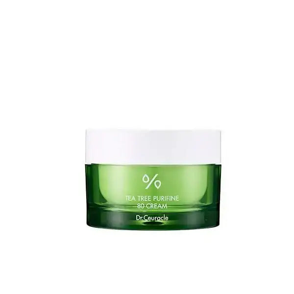 Dr. Ceuracle Tea Tree Purifine 80 Cream 50g for Hydration - 50g