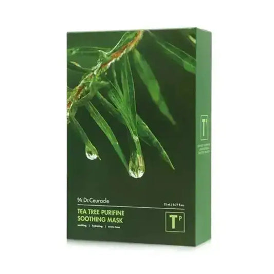 Dr. Ceuracle Tea Tree Purifine Soothing Mask 10 Pieces - 23ml*10pcs - face mask