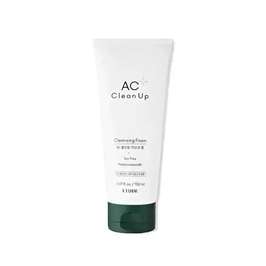 EtudeHouse AC Clean Up Cleansing Foam 150ml for Acne Care - 150ml