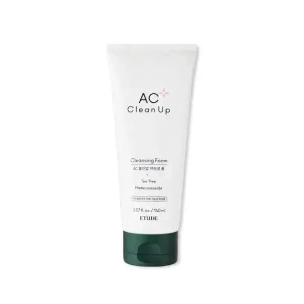 EtudeHouse AC Clean Up Cleansing Foam 150ml for Acne Care - 150ml