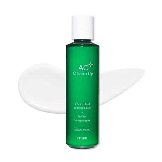 EtudeHouse AC Clean Up Facial Fluid 180ml for Clear Skin - Korean Beauty UK Etude House