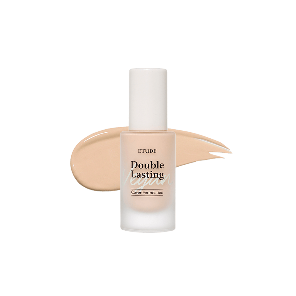 Etudehouse Double Lasting Vegan Cover Foundation 30g No.23N1 Sand - KBeauty - UK Etude House