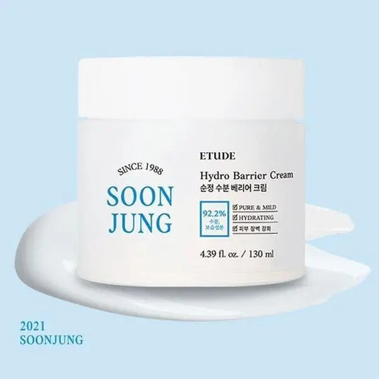 EtudeHouse SoonJung Hydro Barrier Cream 130ml Hypoallergenic - Korean Beauty UK Etude House