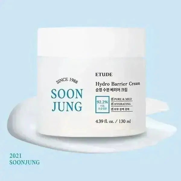 EtudeHouse SoonJung Hydro Barrier Cream 130ml Hypoallergenic - 130ml