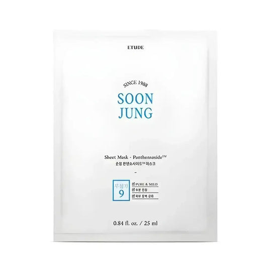 EtudeHouse SoonJung Mask Panthensoside 10 Sheets for Hydration - 10 sheets