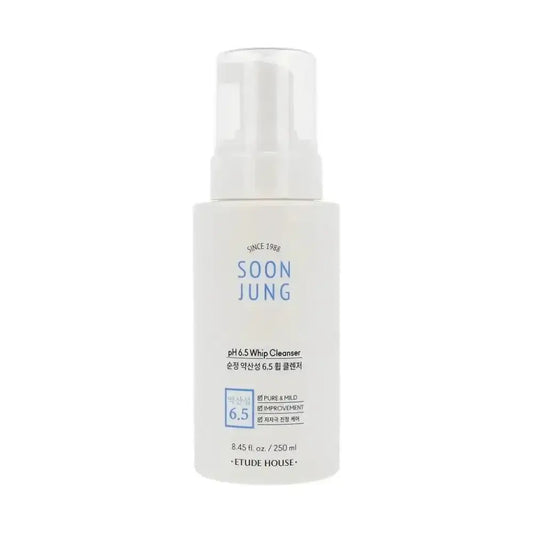 EtudeHouse SoonJung pH 6.5 Whip Cleanser 250ml for Sensitive Skin - 250ml