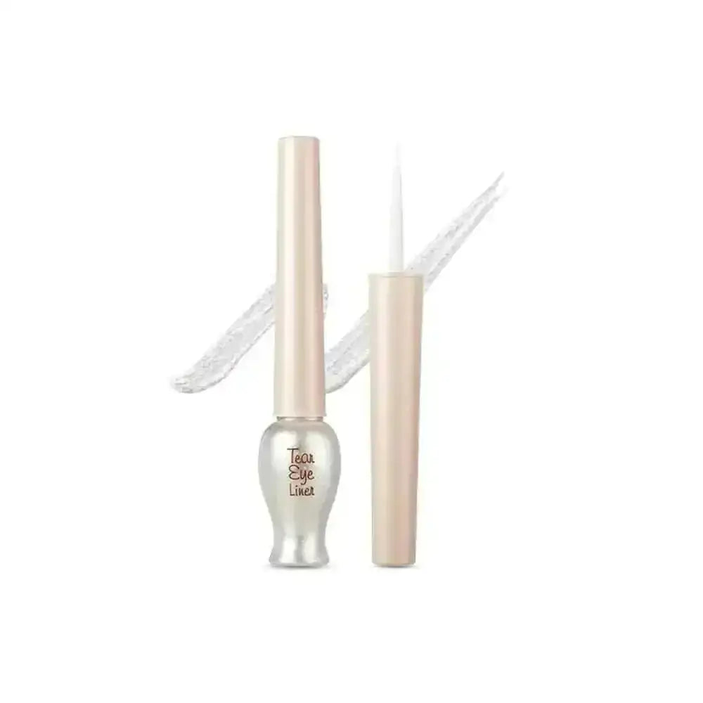 Etudehouse Tear Eye Liner 01 White Liquid Glitter Liner - White