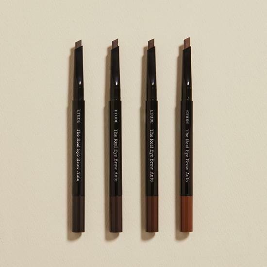 Etudehouse The Real Eyebrow Auto Pencil 01 Grey - KBeauty - UK Etude House