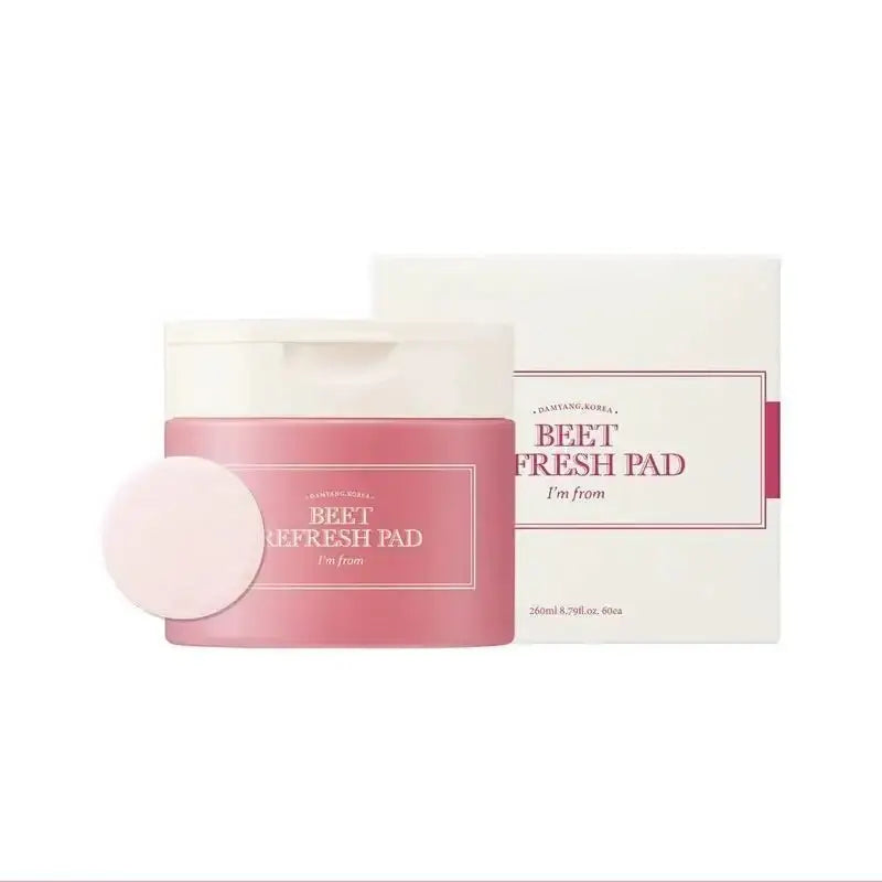 ImFrom Beet Refresh Pad 60 Sheets for Moisturizing Skin - 60 sheets