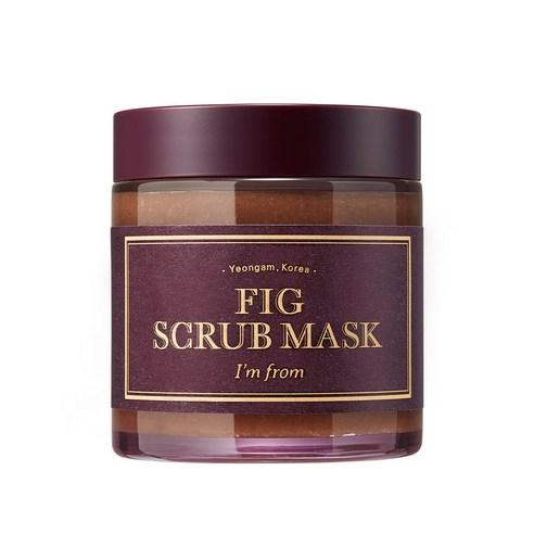 ImFrom Fig Scrub Mask 120g for Gentle Exfoliation and Skin Care - Korean Beauty UK I'm From