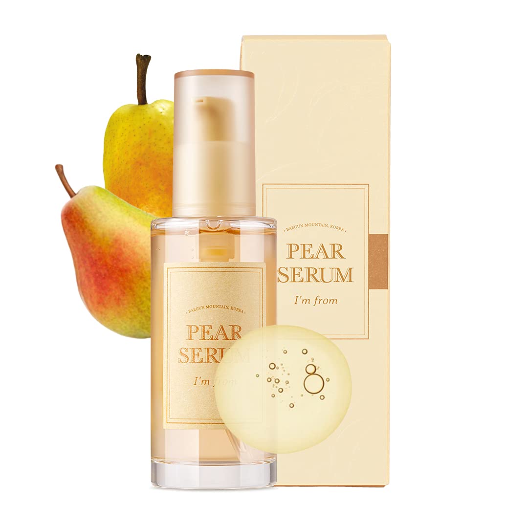 ImFrom Pear Serum 50ml for Hydration and Skin Protection - Korean Beauty UK I'm From