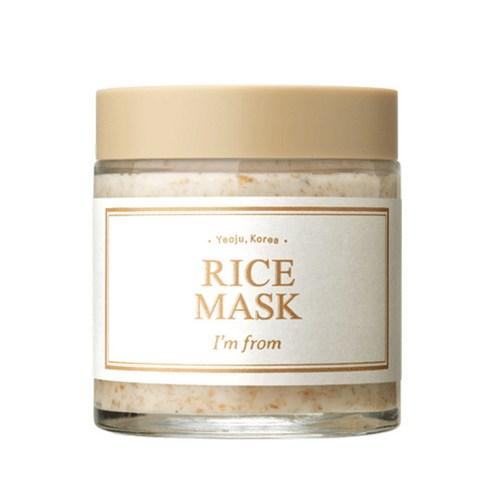 ImFrom Rice Mask 110g for Bright and Radiant Skin - Korean Beauty UK I'm From