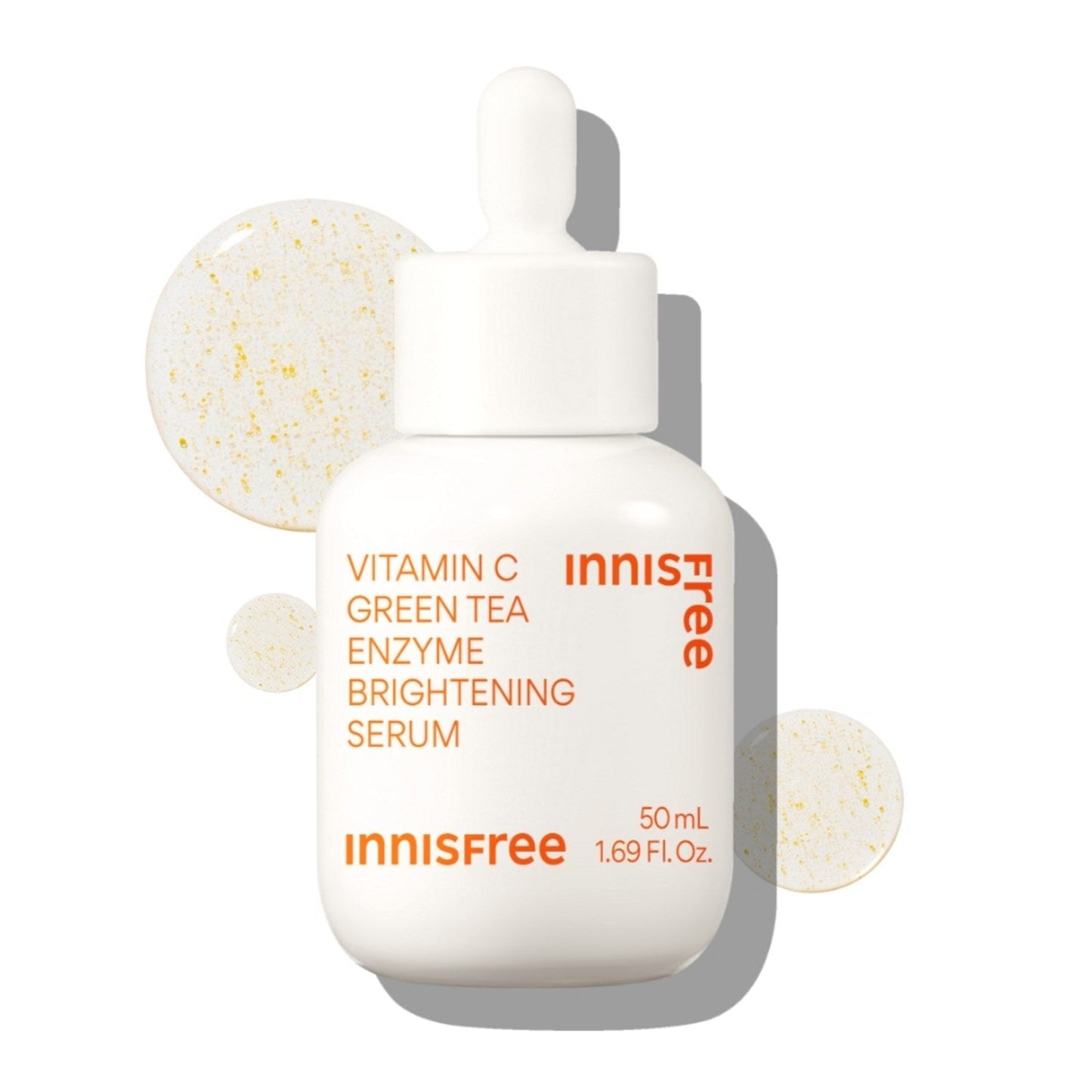 innisfree Green Tea Enzyme Vitamin C Brightening Serum 50ml - Korean Beauty UK serum innisfree