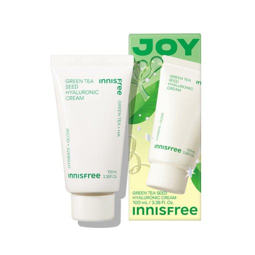 innisfree Green Tea Seed Hyaluronic Cream 100ml - Korean Beauty UK Cream innisfree