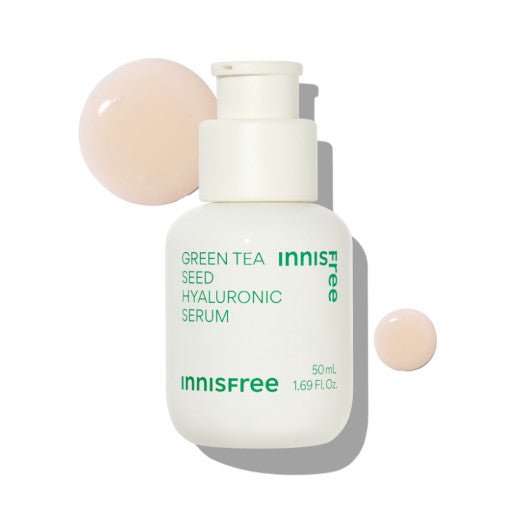 innisfree Green Tea Seed Hyaluronic Serum 50ml - Korean Beauty UK serum innisfree