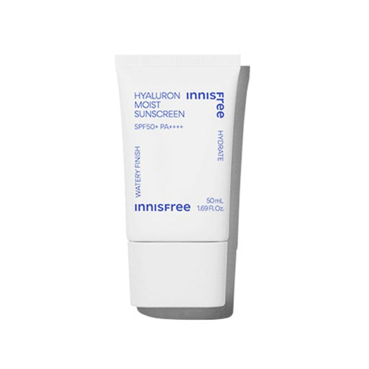 innisfree Hyaluron Moist Sunscreen 50ml SPF50+ PA++++ - Korean Beauty UK Sunscreen innisfree