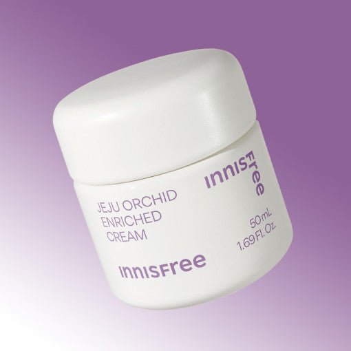 innisfree Jeju Orchid Enriched Cream 50ml - Korean Beauty UK Cream innisfree